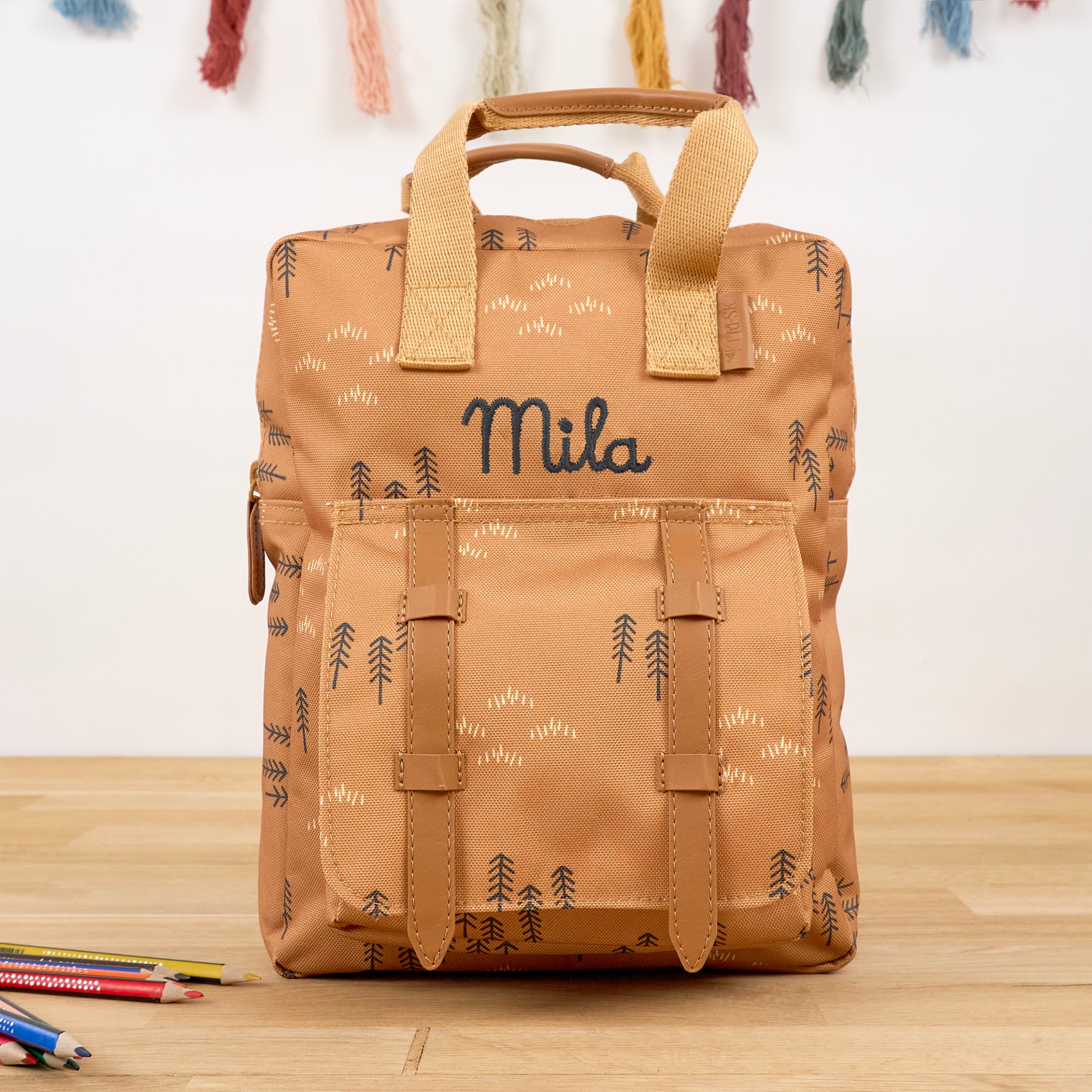 Kinder-Rucksack mit Namen - Wald