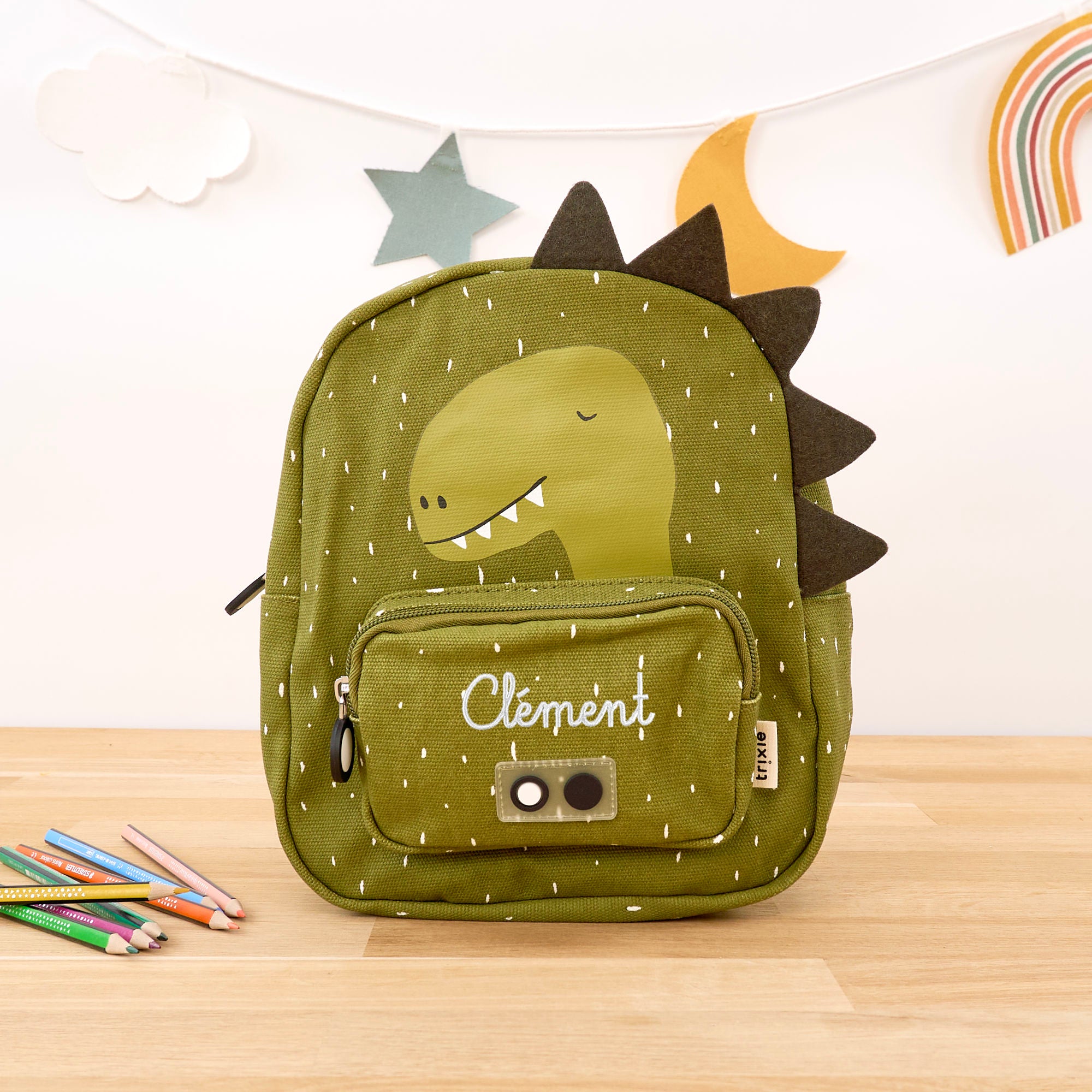 Trixie Mini Kinderrucksack mit Namen - Dino
