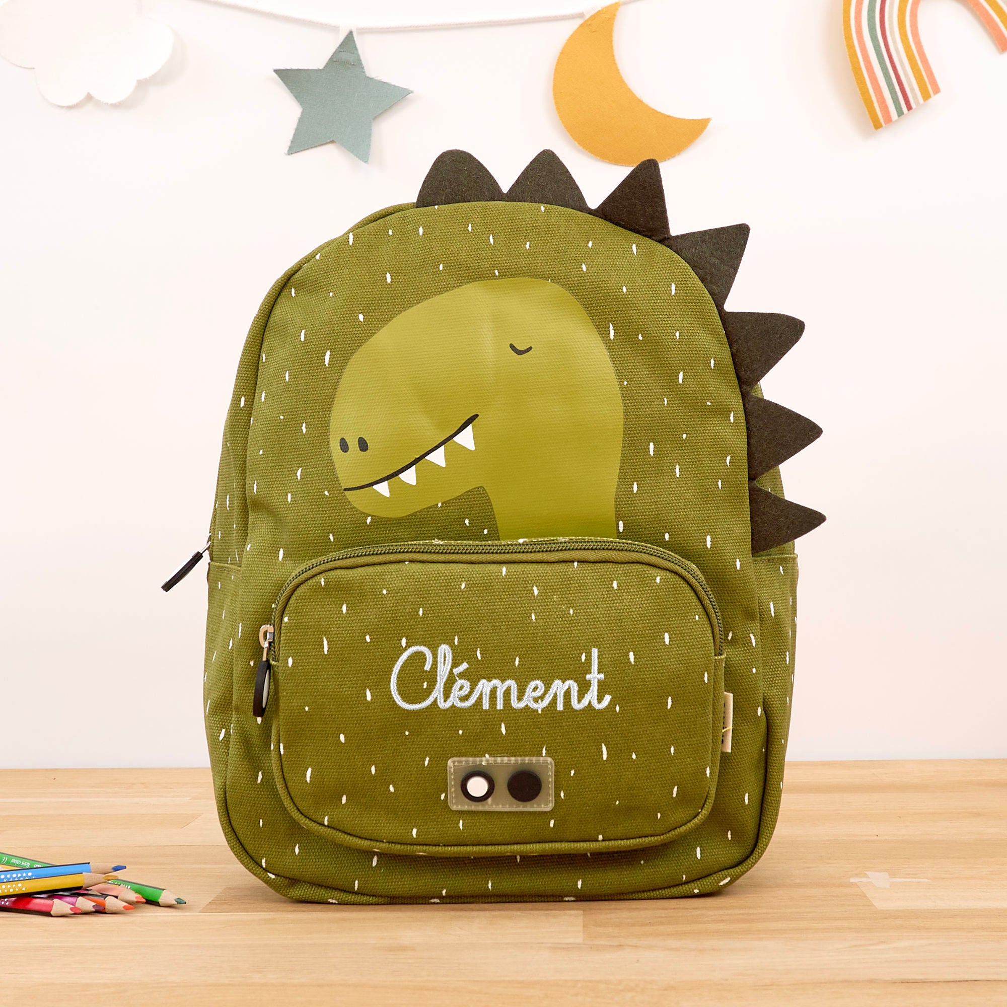 Trixie Kinderrucksack mit Namen - Dino