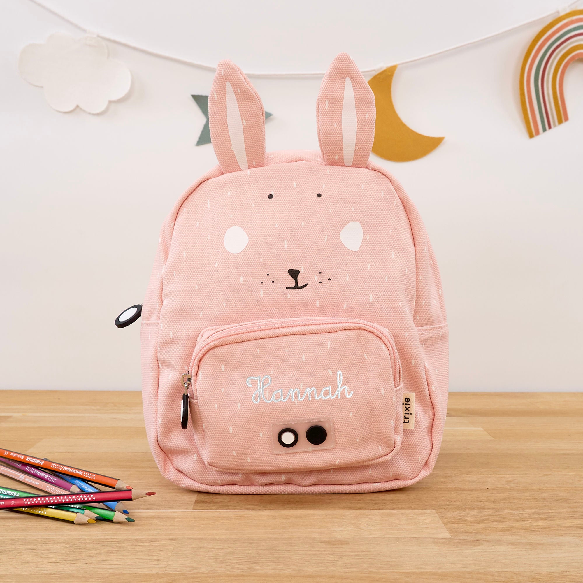 Trixie Mini Kinderrucksack mit Namen - Hase