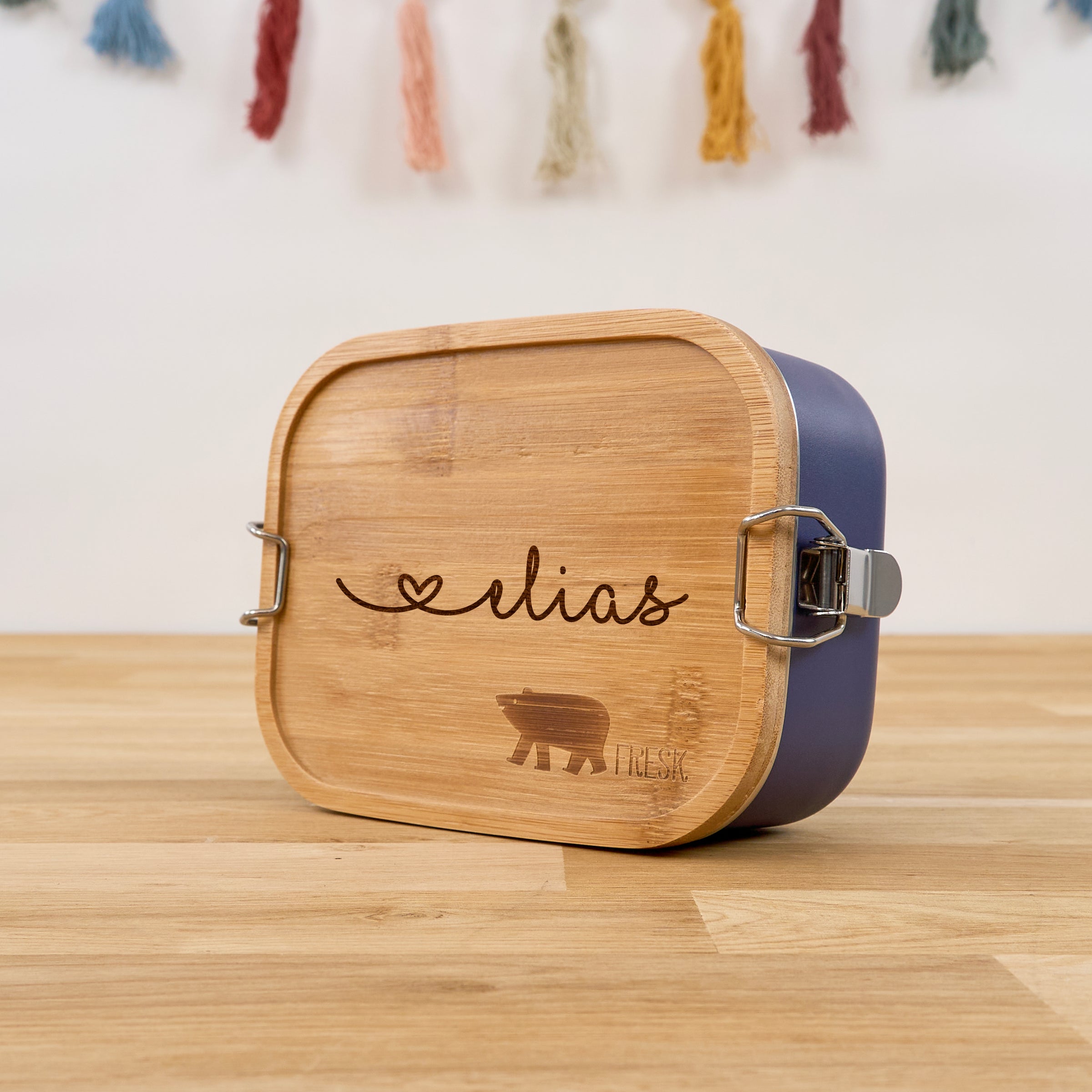 Kinder-Brotdose mit Namen personalisiert