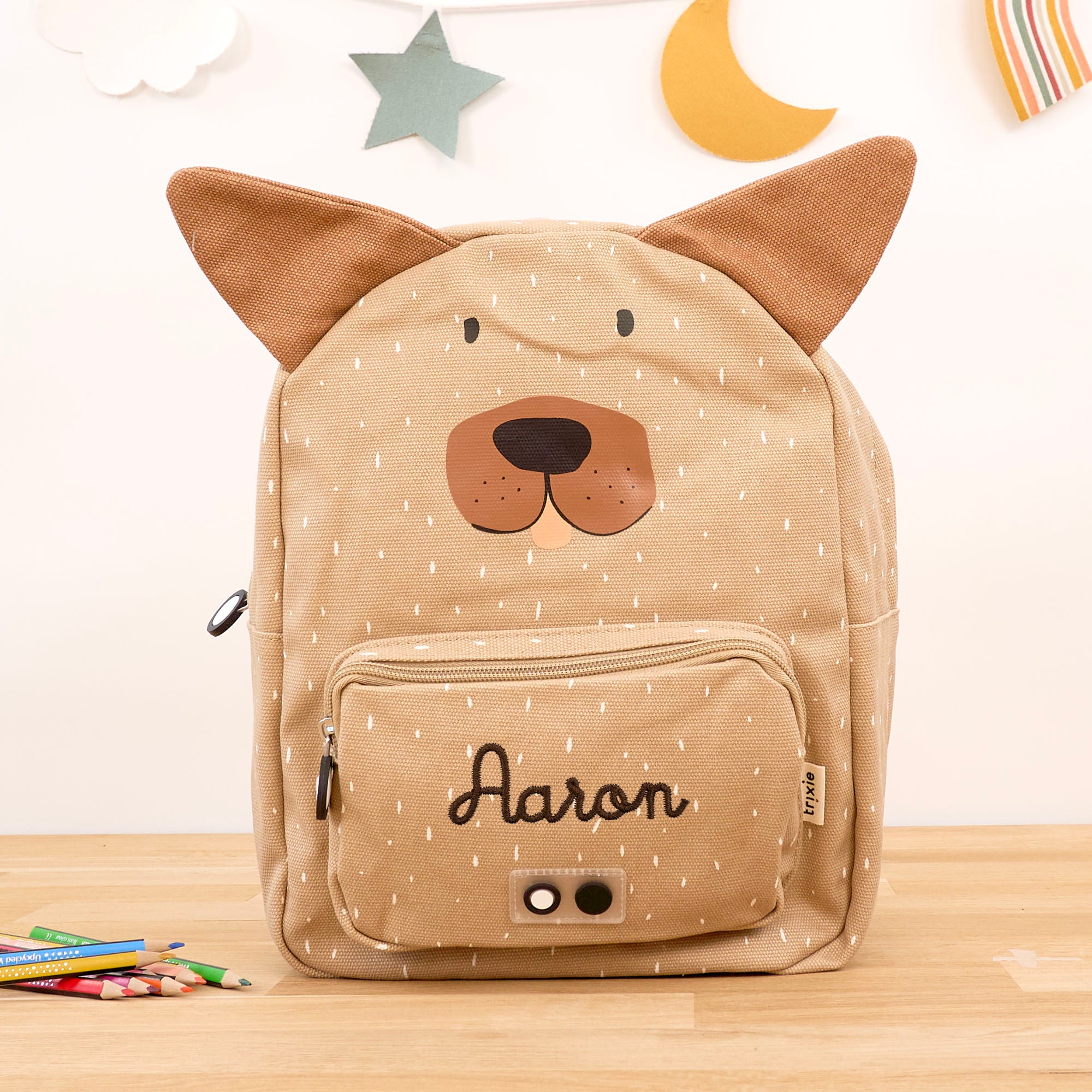 Kinderrucksack mit Namen - Hundi